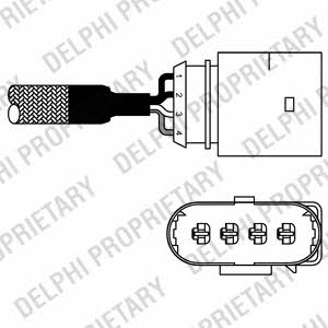 Delphi ES10978-12B1 Lambda sensor ES1097812B1