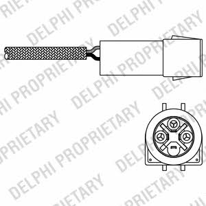 Delphi ES10993-12B1 Lambda sensor ES1099312B1