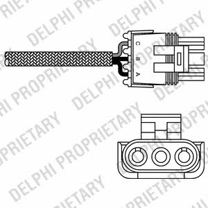 Delphi ES10996-12B1 Lambda sensor ES1099612B1