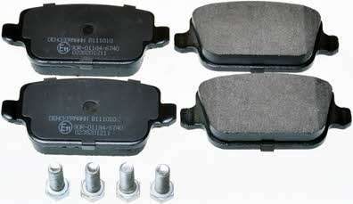 Denckermann B111010 Brake Pad Set, disc brake B111010