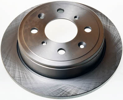 Denckermann B130338 Rear brake disc, non-ventilated B130338