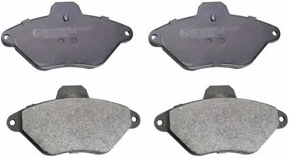 Denckermann B110126 Brake Pad Set, disc brake B110126