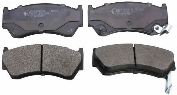 Denckermann B110524 Brake Pad Set, disc brake B110524