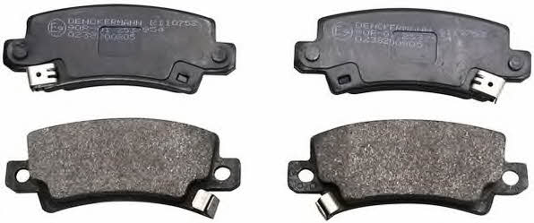 Denckermann B110753 Brake Pad Set, disc brake B110753