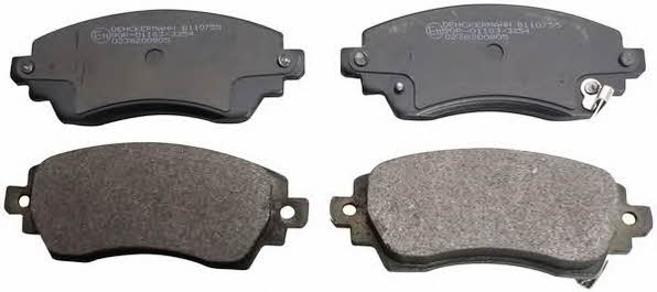 Denckermann B110755 Brake Pad Set, disc brake B110755