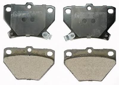 Denckermann B110871 Brake Pad Set, disc brake B110871