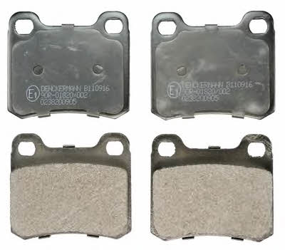 Denckermann B110916 Brake Pad Set, disc brake B110916