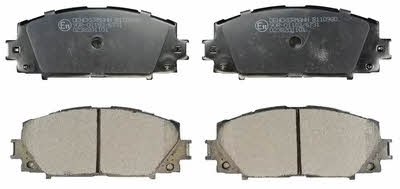 Denckermann B110980 Brake Pad Set, disc brake B110980