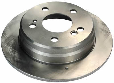 Denckermann B130010 Rear brake disc, non-ventilated B130010