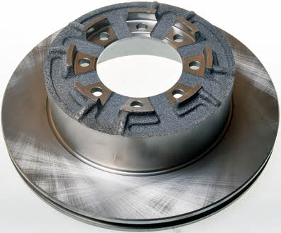 Denckermann B130014 Unventilated front brake disc B130014