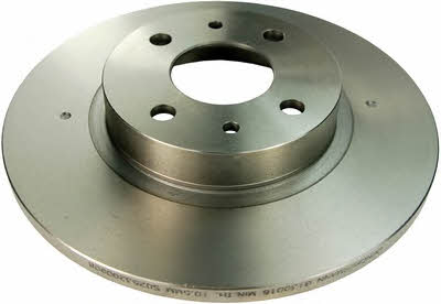 Denckermann B130016 Unventilated front brake disc B130016
