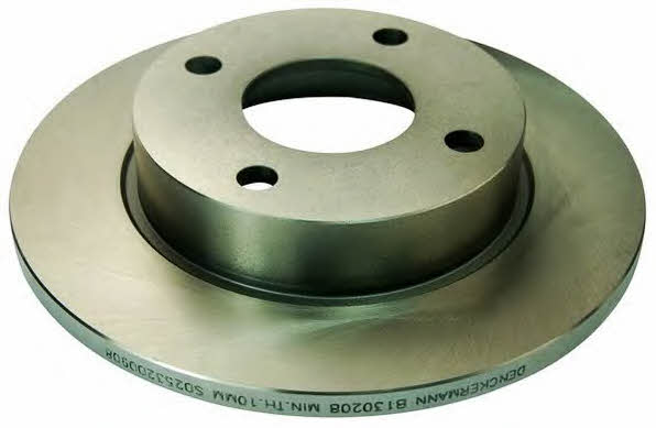 Denckermann B130208 Unventilated front brake disc B130208