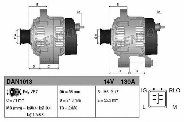 Buy DENSO DAN1013 at a low price in United Arab Emirates!