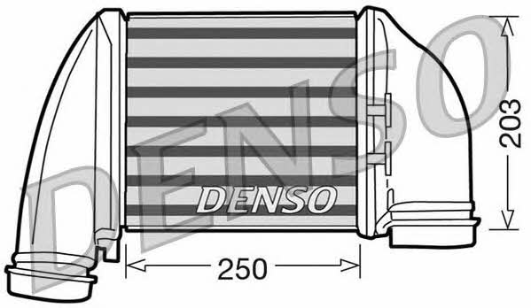 DENSO DIT02010 Intercooler, charger DIT02010