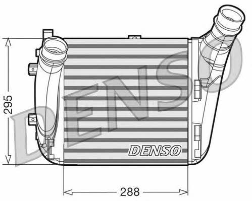 DENSO DIT02031 Intercooler, charger DIT02031