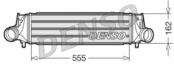 DENSO DIT02035 Intercooler, charger DIT02035