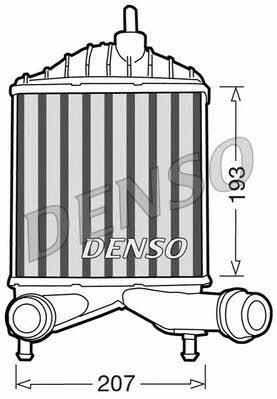 DENSO DIT09101 Intercooler, charger DIT09101