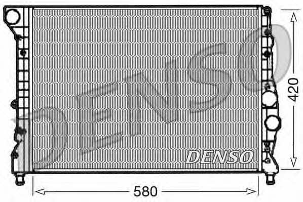 DENSO DRM01001 Radiator, engine cooling DRM01001