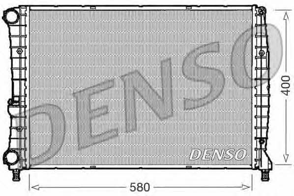DENSO DRM01002 Radiator, engine cooling DRM01002