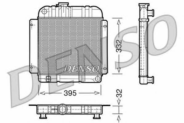DENSO DRM05001 Radiator, engine cooling DRM05001