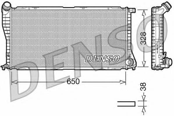 DENSO DRM05002 Radiator, engine cooling DRM05002