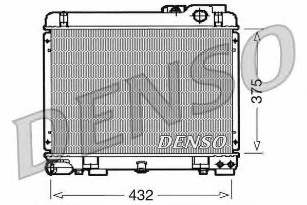 DENSO DRM05035 Radiator, engine cooling DRM05035