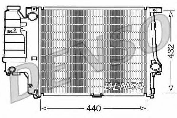 DENSO DRM05037 Radiator, engine cooling DRM05037