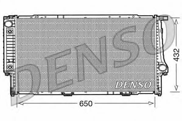 DENSO DRM05062 Radiator, engine cooling DRM05062