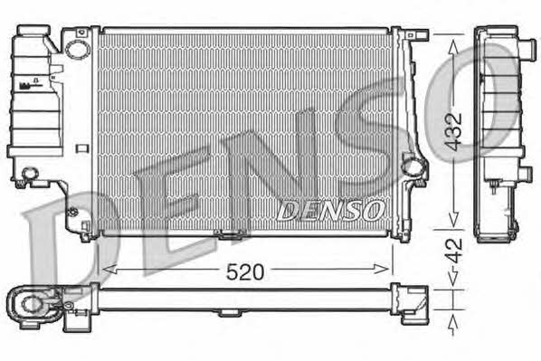 DENSO DRM05064 Radiator, engine cooling DRM05064