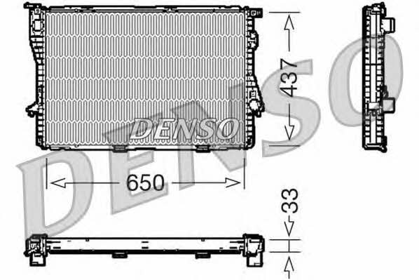 DENSO DRM05067 Radiator, engine cooling DRM05067