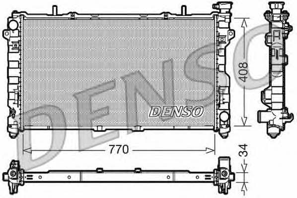 DENSO DRM06012 Radiator, engine cooling DRM06012