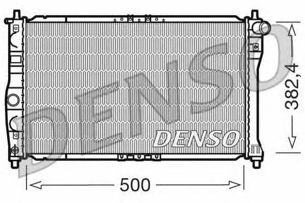 DENSO DRM08001 Radiator, engine cooling DRM08001