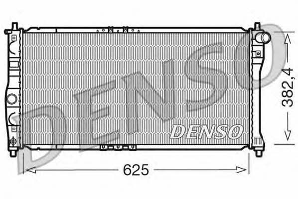 DENSO DRM08002 Radiator, engine cooling DRM08002