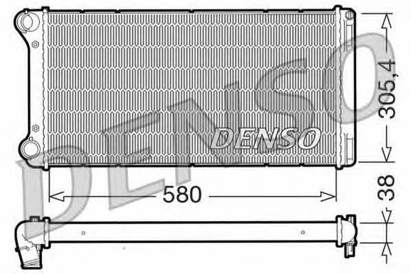 DENSO DRM09103 Radiator, engine cooling DRM09103