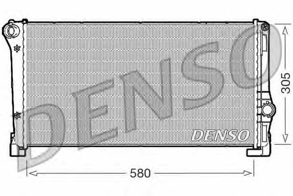 DENSO DRM09104 Radiator, engine cooling DRM09104