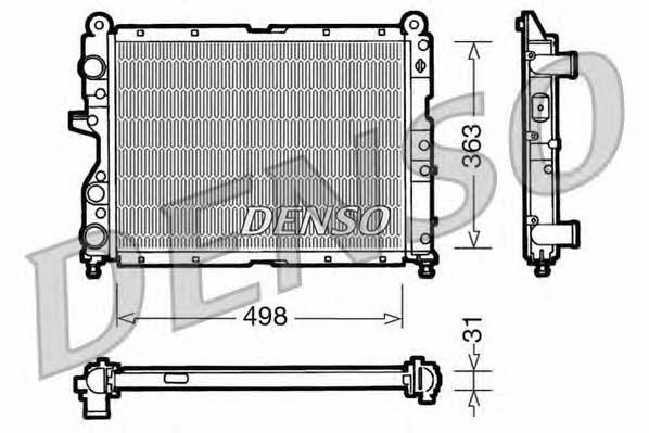 DENSO DRM09131 Radiator, engine cooling DRM09131