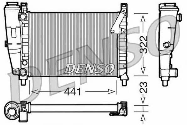 DENSO DRM09143 Radiator, engine cooling DRM09143