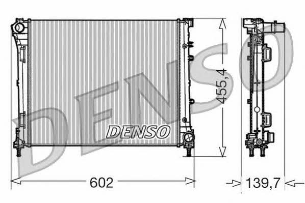 DENSO DRM09162 Radiator, engine cooling DRM09162