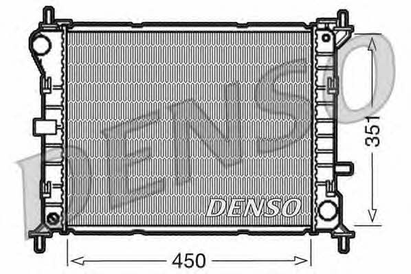 DENSO DRM10050 Radiator, engine cooling DRM10050