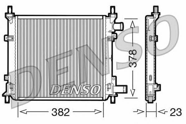 DENSO DRM10060 Radiator, engine cooling DRM10060