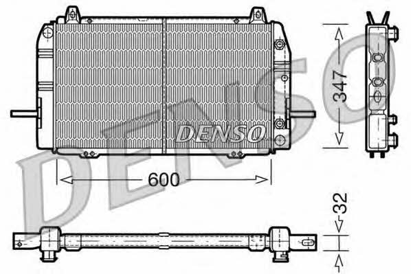 DENSO DRM10084 Radiator, engine cooling DRM10084