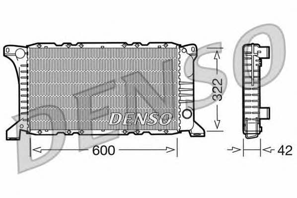 DENSO DRM10097 Radiator, engine cooling DRM10097
