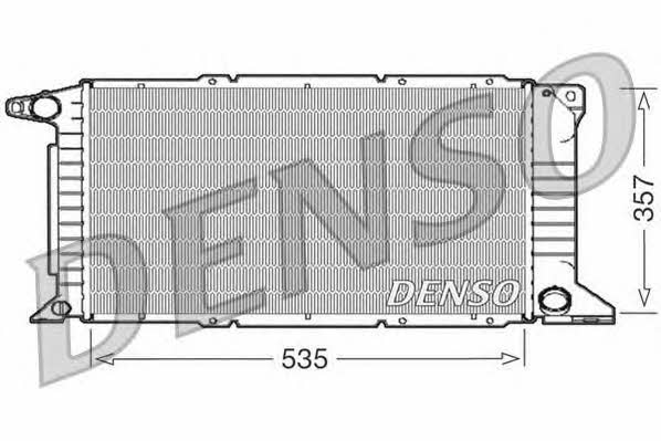DENSO DRM10101 Radiator, engine cooling DRM10101