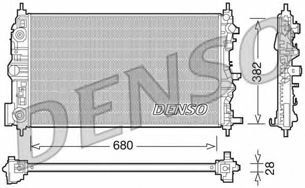 DENSO DRM15006 Radiator, engine cooling DRM15006