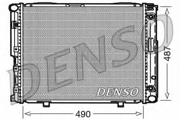 DENSO DRM17004 Radiator, engine cooling DRM17004