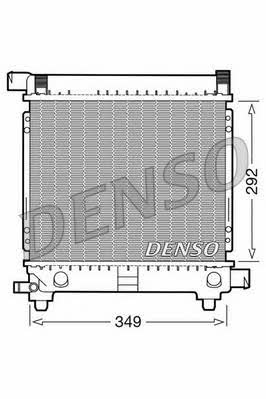 DENSO DRM17028 Radiator, engine cooling DRM17028