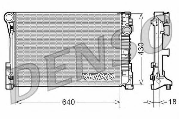 DENSO DRM17111 Radiator, engine cooling DRM17111