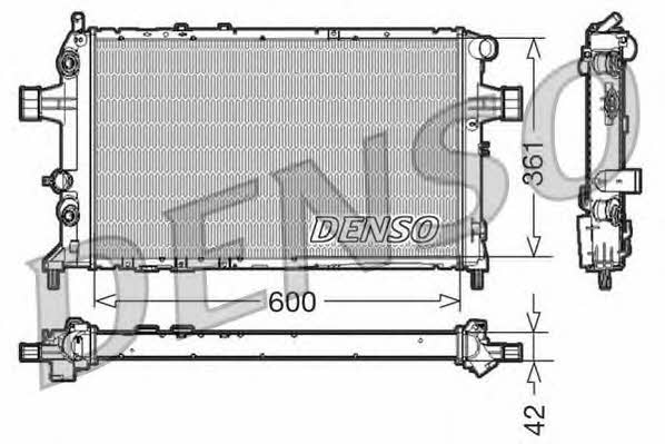 DENSO DRM20016 Radiator, engine cooling DRM20016