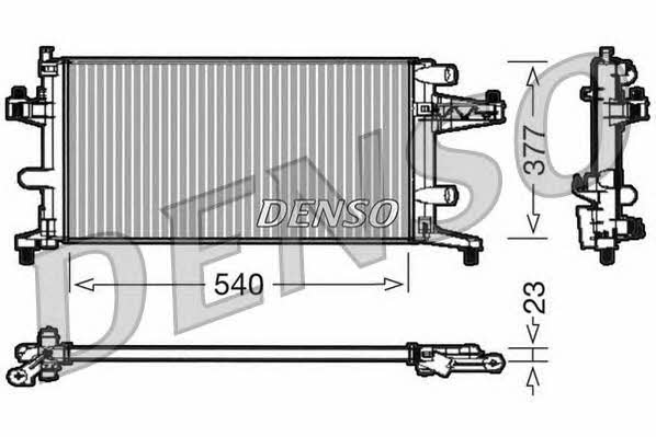 DENSO DRM20040 Radiator, engine cooling DRM20040