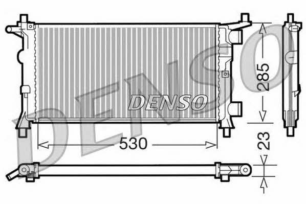 DENSO DRM20041 Radiator, engine cooling DRM20041